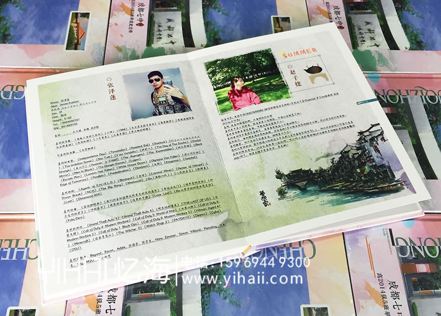 昆明憶海文化高中畢業(yè)紀念相冊制作-設(shè)計一份情感-打造一生高中畢業(yè)回憶